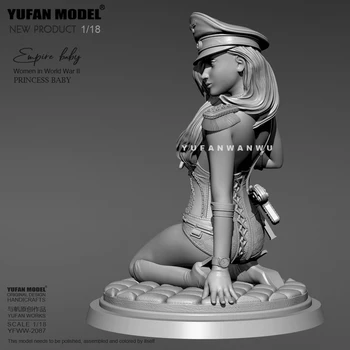 1/18 YUFAN MODEL Наборы моделей из смолы, фигурки, игрушки для самостоятельной сборки YFWW-2087 11