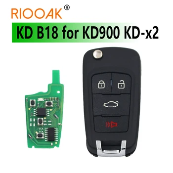 1/5/10 шт./Лот Keydiy KD B18 Оригинальный Универсальный 3-Кнопочный Пульт Дистанционного управления Smart Key Remote Control для KD900 KD-x2 KD Mini 10
