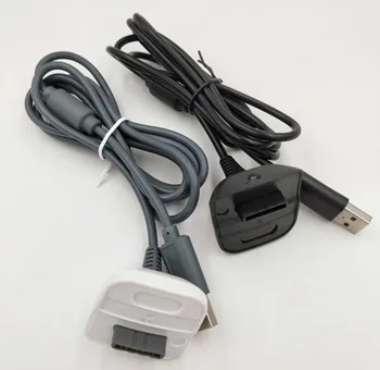 1,5 М Зарядное Устройство USB-Кабель для XBOX 360 Разъем Геймпада Кабельный Шнур Беспроводной USB-Игровой Контроллер Джойстик Источник Питания 1