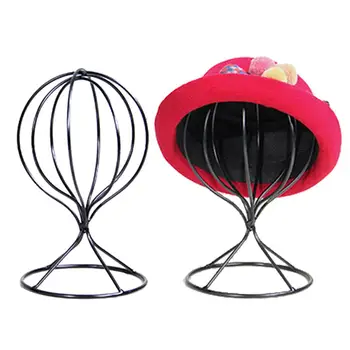 1 шт. Полая металлическая подставка для парика-шиньона из воздушного шара, экологичный держатель для шляпы, подставки для парика в поломанном стиле 12