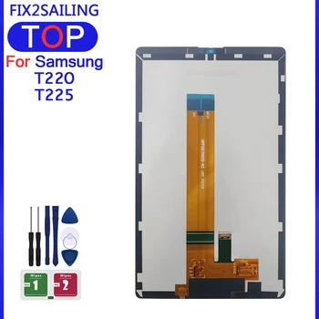 100% Новый 8,7 дюймов Для Samsung Tab A7 Lite 2021 SM-T220 SM-T225 T220 T225 ЖК-дисплей С Сенсорным Экраном Дигитайзер В Сборе Замена