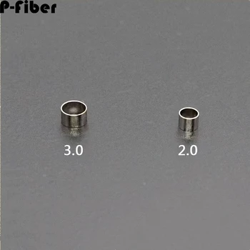 1000шт 2,0 мм/3,0 мм соединитель оптического волокна компрессионное кольцо волоконно-оптический соединитель медное кольцо свободные детали аксессуар бесплатная доставка 5