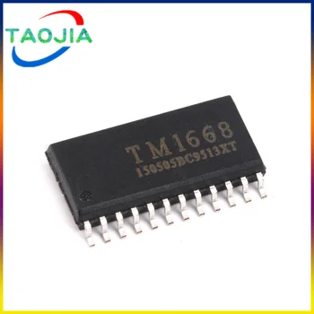 10ШТ Новый чип светодиодного драйвера TM1668 SM1668 MC2102D SOP24 SOP24 16