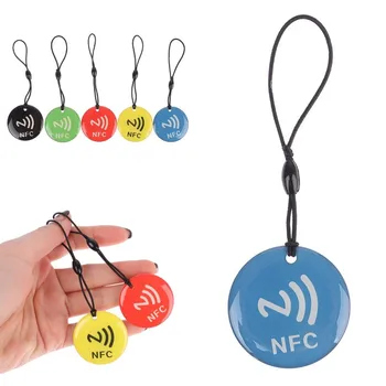 1шт 35 мм NFC-Метки С Этикеткой Ntag213 13,56 МГц Смарт-Карта Для Всех Телефонов С поддержкой NFC Смарт-Визитная Карточка NFC 7