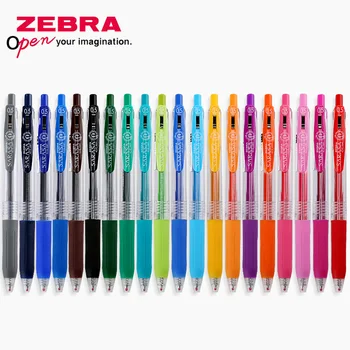 1шт Zebra SARASA JJ15 Juice Многоцветная Гелевая Ручка Цветная Гелевая Ручка Студенческий Офис Письменные Принадлежности Для Рисования 0,5 мм 20 цветов 2