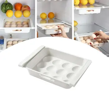 2 шт Лотки для яиц в холодильнике Отлично содержатся В чистоте Прозрачный помощник для хранения в холодильнике Коробки для яиц В холодильнике Органайзеры для яиц в холодильнике 4