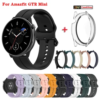 20 мм Ремешок для часов Силиконовый Ремешок Для Amazfit GTR Mini Smart watch Сменный Браслет Для Huami Amazfit GTR Mini Watchbands 9