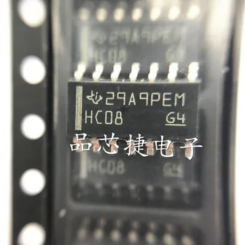 20 шт./лот SN74HC08DR Маркировка HC08 SOIC-14 74HC08 4-Канальный, 2-входной, от 2 В до 6 В И вентили 17