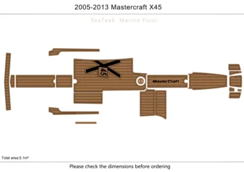 2005 - 2013 Mastercraft X45 Кокпит 1/4 