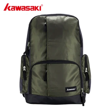 2022 Спортивная сумка Kawasaki спортивные аксессуары мужская женская сумка для ракеток для бадминтона, сумка для тенниса, спортивный рюкзак для 6 ракеток KBB-8243