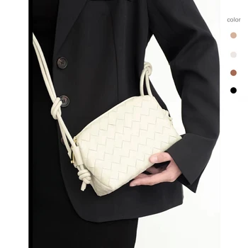 2023 Новая женская сумка, маленькая сумка через плечо, застежка-молния, Большая вместительная маленькая квадратная сумка, женская сумка Bolsas De Mujer