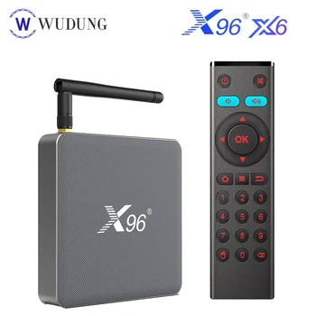 2023x96x6 Android 11 Smart TV Box RK3566 1000M 2T2R MIMO Двойной Wifi 8G128G Медиаплеер Smart Set Top Box PK X96 MAX Plus 16