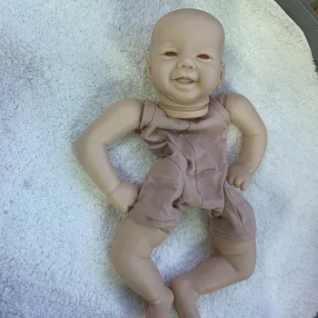21-дюймовый набор кукол-Реборнов Sweet Baby Emmy Smile Face Реалистичные Мягкие на ощупь Незаконченные Неокрашенные части куклы с тканевым корпусом