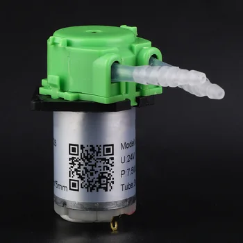 24V 3 * 5 Автоматический мини-насос Bomba Agua Дозирующий насос DIY Головка перистальтической трубки для аквариумной лаборатории химического анализа