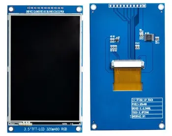 3,5-дюймовый цветной сенсорный экран 11P SPI TFT LCD с адаптерной платой ILI9486 Drive IC 320 (RGB) * 480