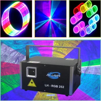 3D лазерный проектор RGB 2d + 3d dj оборудование звуковое освещение проектор 3000 МВт RGB полноцветный лазерный луч RGB 17