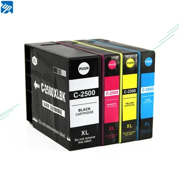 4 x pgi2500 2500xl совместимый чернильный картридж для принтера canon pgi 2500 MAXIFY iB 4050 MB 5050 5350 10