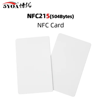 50шт NFC-карта Ntag215 Карты Ntag 215 504 Байт 13,56 МГц для huawei share ios13 ярлыки персональной автоматизации 5