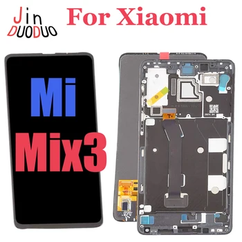 6.39 Оригинал Для XIAOMI Mi Mix 3 ЖК-дисплей С Сенсорным Экраном и Цифровым Преобразователем в сборе Для Xiaomi Mix3 LCD с Заменой рамки M1810E5A