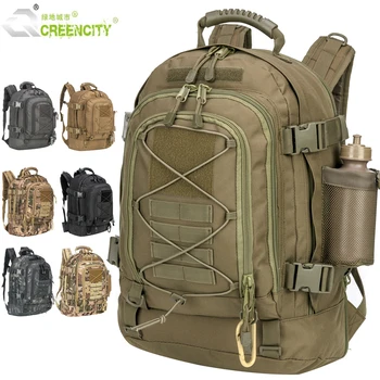 60-литровый мужской военно-тактический рюкзак Molle, армейская походная сумка для скалолазания, уличные водонепроницаемые Спортивные дорожные сумки, Походный охотничий рюкзак 6