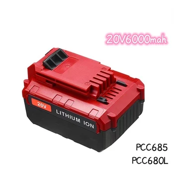 6000 мАч для кабеля Porter PCC601 PCC620LB PCC640 PCC670B PCC680L PCC682L PCC685 PCC710B PCC772B Аккумулятор для электроинструментов 20 В 3