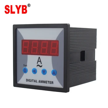 72*72 Одиночных цифровых амперметра Для измерения тока Amp Meter SLYB184I-7X1 12