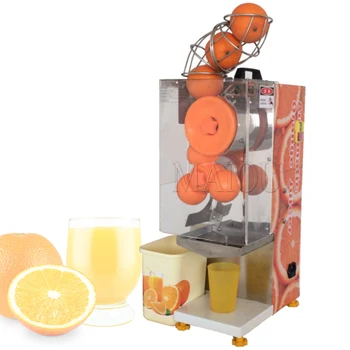 8-10 шт / мин Электрическая соковыжималка для апельсинов, соковыжималка для фруктов, соковыжималка, пресс-машина для напитков для магазина, бара, ресторана коммерческого использования 15
