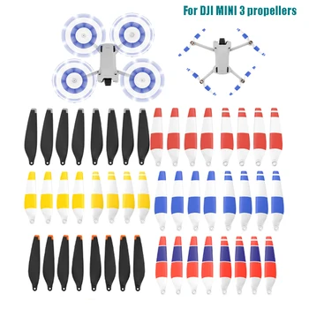 8шт Пропеллеры для DJI Mini 3 Pro Drone 6030F Аксессуары для Пропеллера Меньше Шумоподавления Быстроразъемный Пропеллер 2