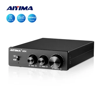 AIYIMA Обновленный Усилитель Мощности A04 TPA3251 175Wx2 HIFI Усилитель Звука 2.0 Стерео Усилитель Аудио Домашний Профессиональный Amplificador