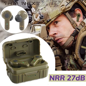 ARM NEXT-электронная гарнитура с шумоподавлением для стрельбы, тактические затычки для ушей, тренировки по стрельбе, защита слуха, NRR27dB 10