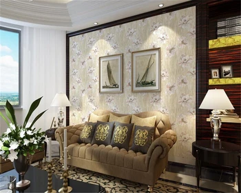beibehang papel de parede 3d американские обои в рулоне обои для спальни нетканые обои высокого класса гостиничные обои для домашнего декора 4