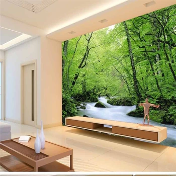 beibehang Персонализированные обои на заказ пейзаж пейзаж ТВ гостиная спальня фоновые фрески 16