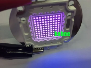 CHTPON 100 Вт 395нм Высокомощный светодиодный чип УФ фиолетовый свет 395нм 100 Вт ультрафиолет 5 шт./лот 15