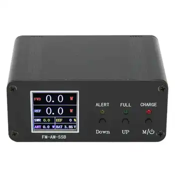CQV-SWR Цифровой Измеритель Стоячей волны Мощности Профессиональный 240x240 Полноцветный ЖК‑дисплей 1,8-54 МГц Type C Интерфейс SWR Метр 3