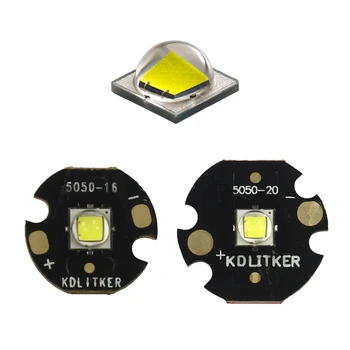 Cree XM-L2 10 Вт 1052 люмена SMD 5050 светодиодный излучатель на KDLITKER DTP Медный MCPCB фонарик DIY 6