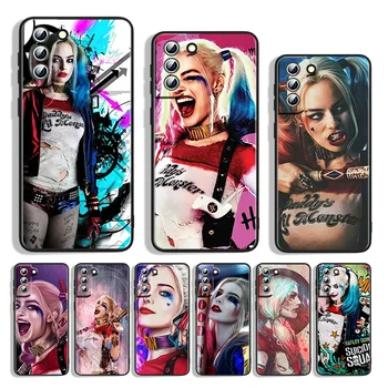 DC Harley Quinn Чехол Для Телефона Samsung Galaxy S23 S22 S21 S20 FE Ultra S10e S10 S9 S8 Plus Lite Черный Чехол 15