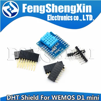 DHT Shield Для WEMOS D1 mini ESP32 MINI DHT11 Одношинный цифровой модуль датчика температуры и влажности датчик температуры wifi