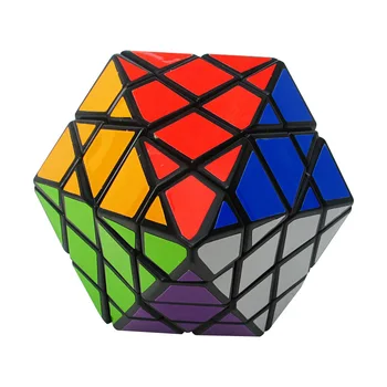 Diansheng Странной формы Волшебный Куб Алмазный НЛО Цилиндрический Кубик Рубикса Высокой сложности Развивающая игрушка Головоломка для мозга Извилистая головоломка