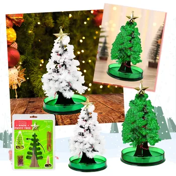 Diy Волшебное Растущее дерево из бумажных кристаллов, Волшебно Забавные Рождественские елки, Детские игрушки-новинки, Научная игрушка для детей # t2p 5