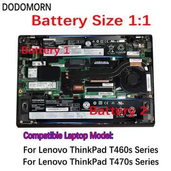 DODOMORN Новый Аккумулятор 00HW023 00HW022 00HW036 Для Lenovo ThinkPad Серии T460S T470S 01AV405 01AV406 01AV408 SB10F46460 1