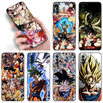 Dragon Ball Z Goku Черный Чехол Для Телефона funda Xiaomi Redmi Note 12 11 11S 11T 10 10T 5G 10S 9S 9 8T Pro 11A A1 Plus Чехол 17