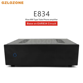 E834ACF Hi-Fi стерео RIAA ММ Ламповый усилитель ECC83 на базе схемы EAR834 16