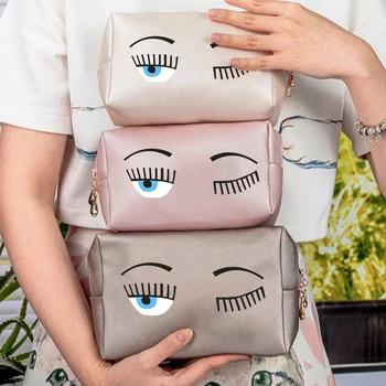 Eye Flash PU косметички Клатч косметичка для туалетных принадлежностей косметичка для женщин Женские сумки