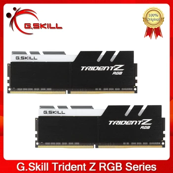 G.Skill Trident Z RGB Серии PC4-25600 CL18 16 ГБ 8 ГБ DDR4 3200 МГц 3600 МГц Двухканальный Комплект памяти Полноразмерная Светодиодная панель RGB 16