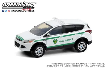 GreenLight 1:64 2013 Ford Escape - Нью-Йоркская модель автомобиля из сплава, Отлитая под давлением, Металлические Игрушки, Подарок На День Рождения Для Детей Мальчика