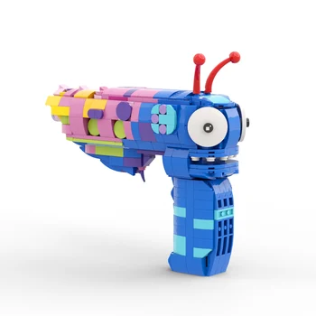 High Life Kenny Gatlians Gun Building Block Model Kit MOC on Game Оружие Реквизит Кирпичная Сборка Игрушка Для Детей Мальчик Подарок на День Рождения 15