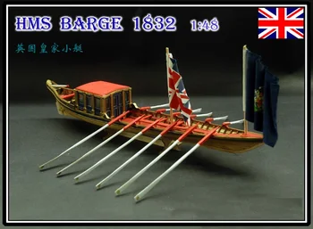 HMS Barge 1832, Строительные наборы для модели корабля в масштабе 1/48, модель Британской королевской лодки 9