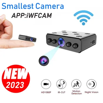 JOZUZE Ультра маленькая HD 1080P WIFI Секретная Мини-Камера Домашней Безопасности Видеокамера Ночного Видения Микро-Видео Диктофон Беспроводная Камера 17