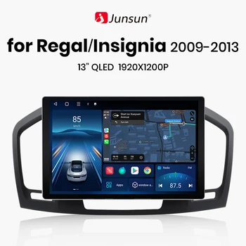 Junsun X7 MAX 13,1 “2K Беспроводной CarPlay Android Auto Автомагнитола для Buick Regal Opel Insignia 2009 - 2013 Мультимедийное авторадио 17