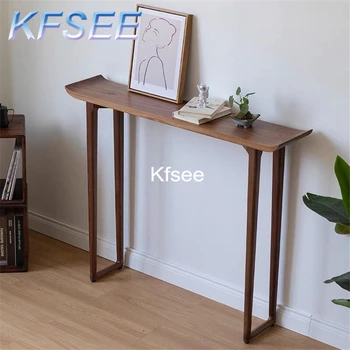 Kfsee 1 шт. в комплекте 80*25*90 см Консольный столик из крутого дерева